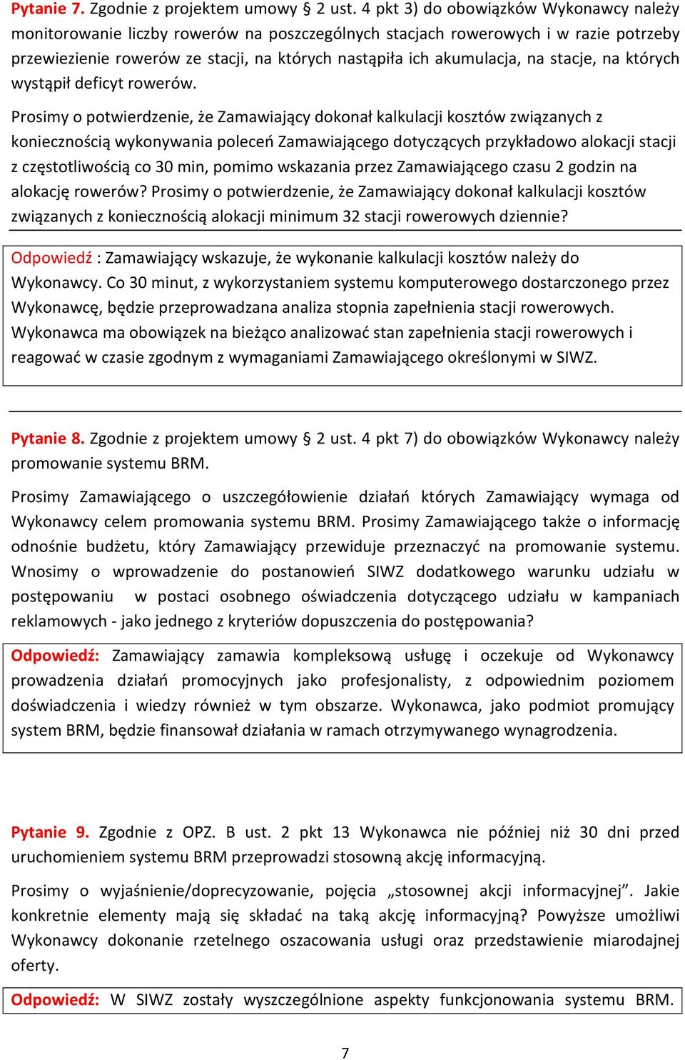 stacje, na których wystąpił deficyt rowerów.