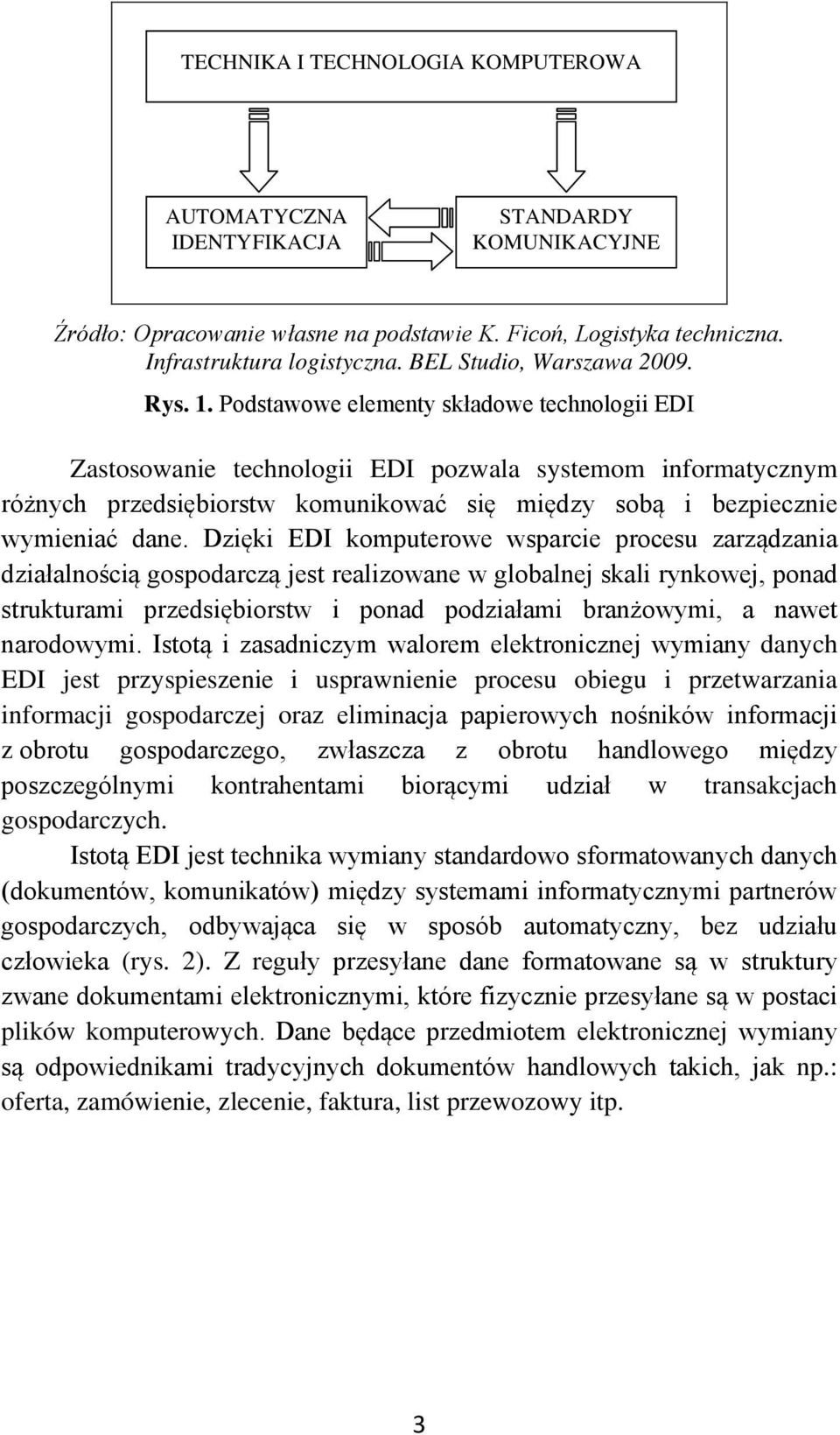 Podstawowe elementy składowe technologii EDI Zastosowanie technologii EDI pozwala systemom informatycznym różnych przedsiębiorstw komunikować się między sobą i bezpiecznie wymieniać dane.