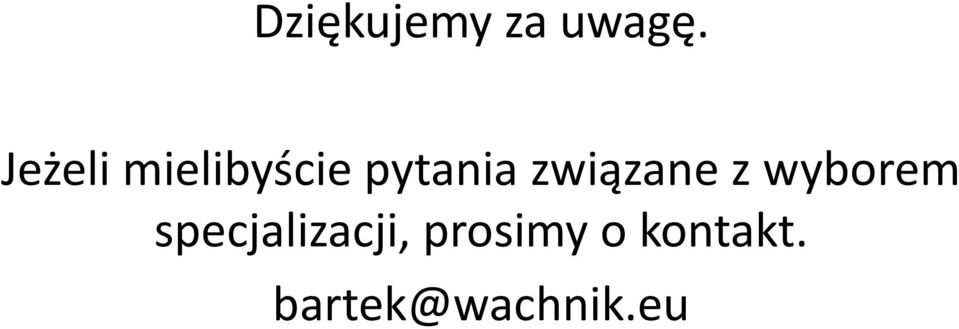 związane z wyborem