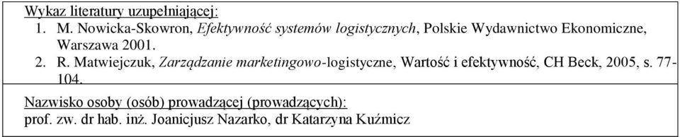 Warszawa 2001. 2. R.