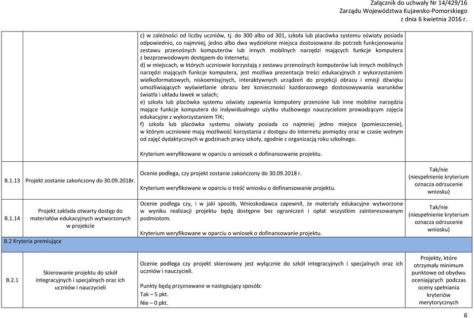 innych mobilnych narzędzi mających funkcje komputera z bezprzewodowym dostępem do Internetu; d) w miejscach, w których uczniowie korzystają z zestawu przenośnych komputerów lub innych mobilnych