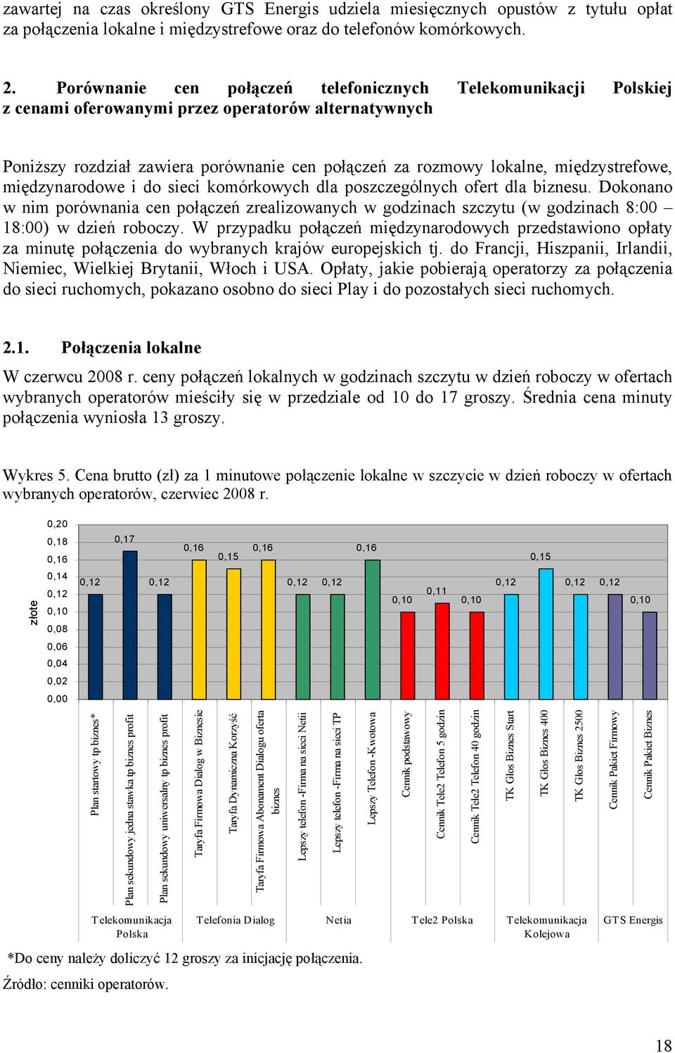 międzystrefowe, międzynarodowe i do sieci komórkowych dla poszczególnych ofert dla biznesu.