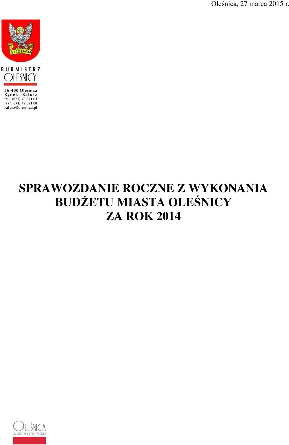 ROCZNE Z WYKONANIA