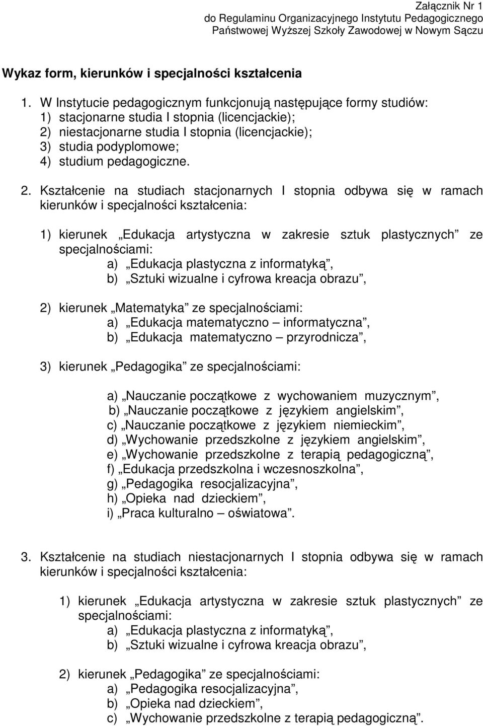 pedagogiczne. 2.