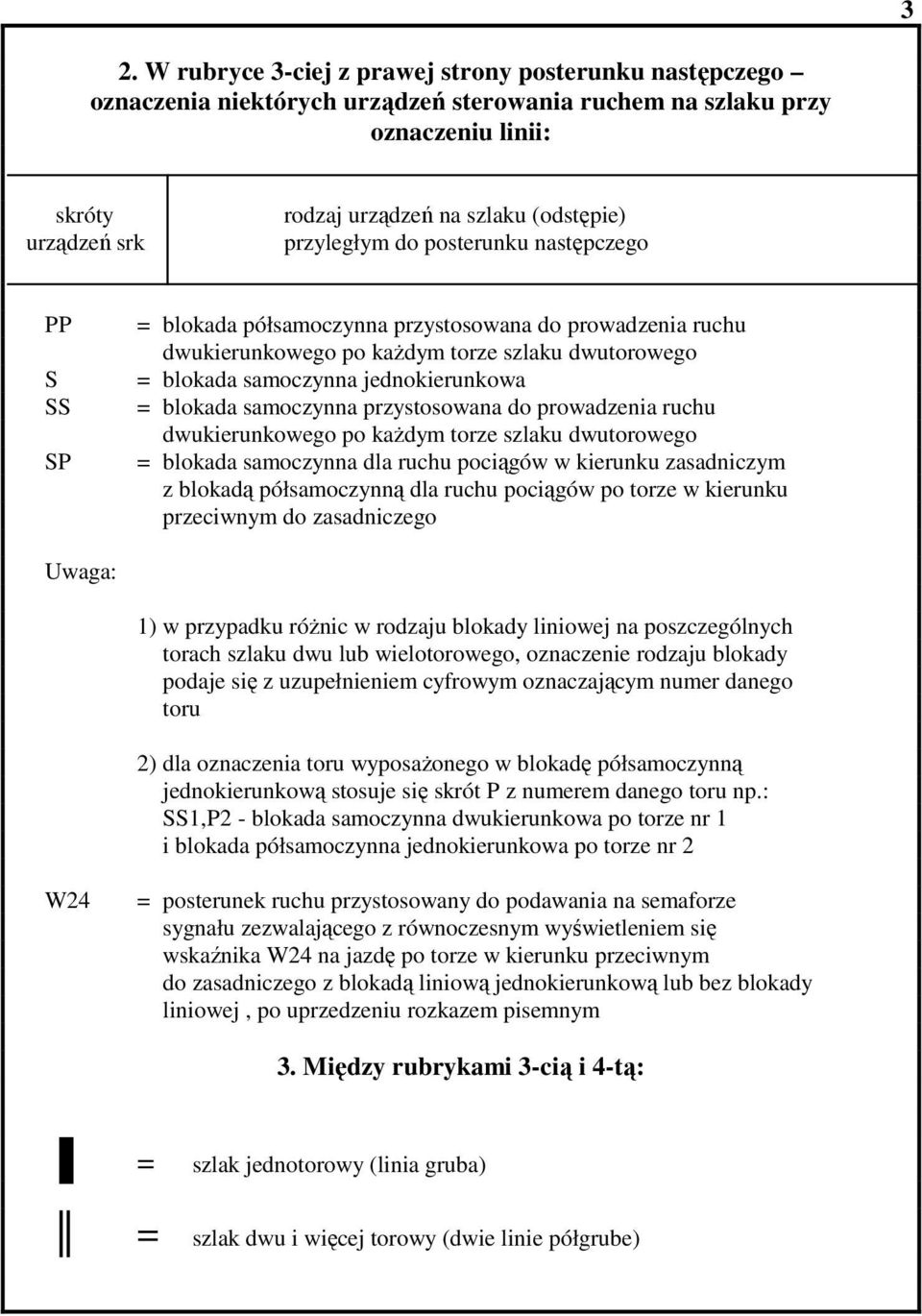 blokada samoczynna przystosowana do prowadzenia ruchu dwukierunkowego po każdym torze szlaku dwutorowego = blokada samoczynna dla ruchu pociągów w kierunku zasadniczym z blokadą półsamoczynną dla