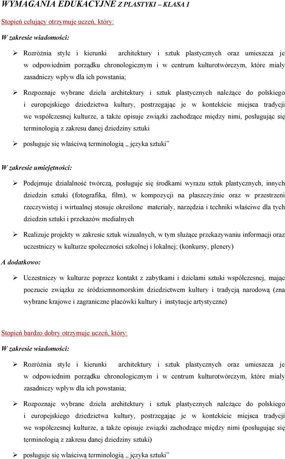 sztuki (fotografika, film), w kompozycji na płaszczyźnie oraz w przestrzeni rzeczywistej i wirtualnej stosuje określone materiały, narzędzia i techniki właściwe dla tych dziedzin sztuki i przekazów