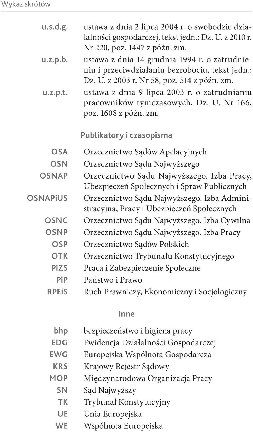 o zatrudnianiu pracowników tymczasowych, Dz. U. Nr 166, poz. 1608 z późn. zm.