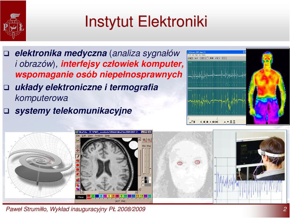 niepełnosprawnych układy elektroniczne i termografia komputerowa