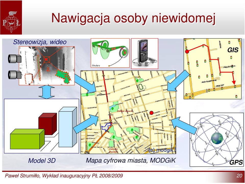 Mapa cyfrowa miasta, MODGiK GPS