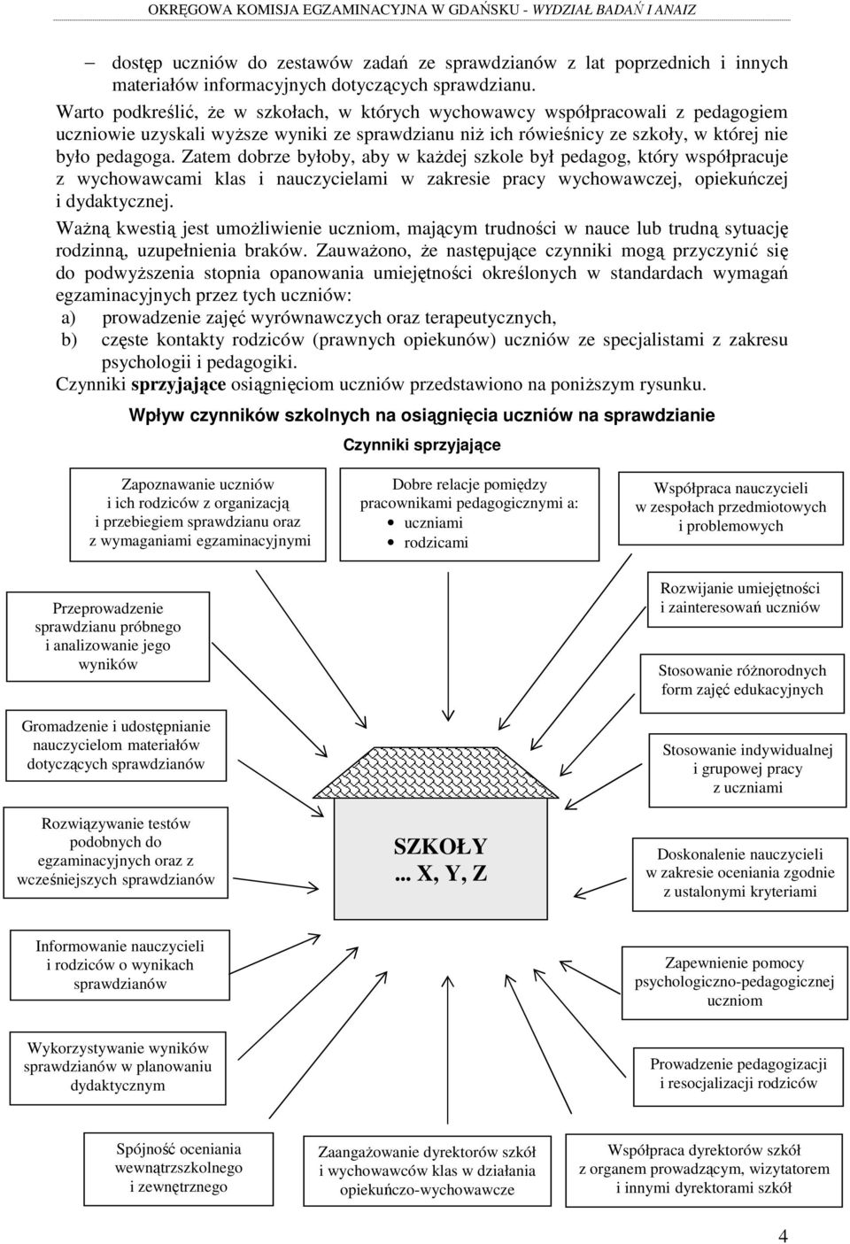 Zatem dobrze byłoby, aby w kaŝdej szkole był pedagog, który współpracuje z wychowawcami klas i nauczycielami w zakresie pracy wychowawczej, opiekuńczej i dydaktycznej.