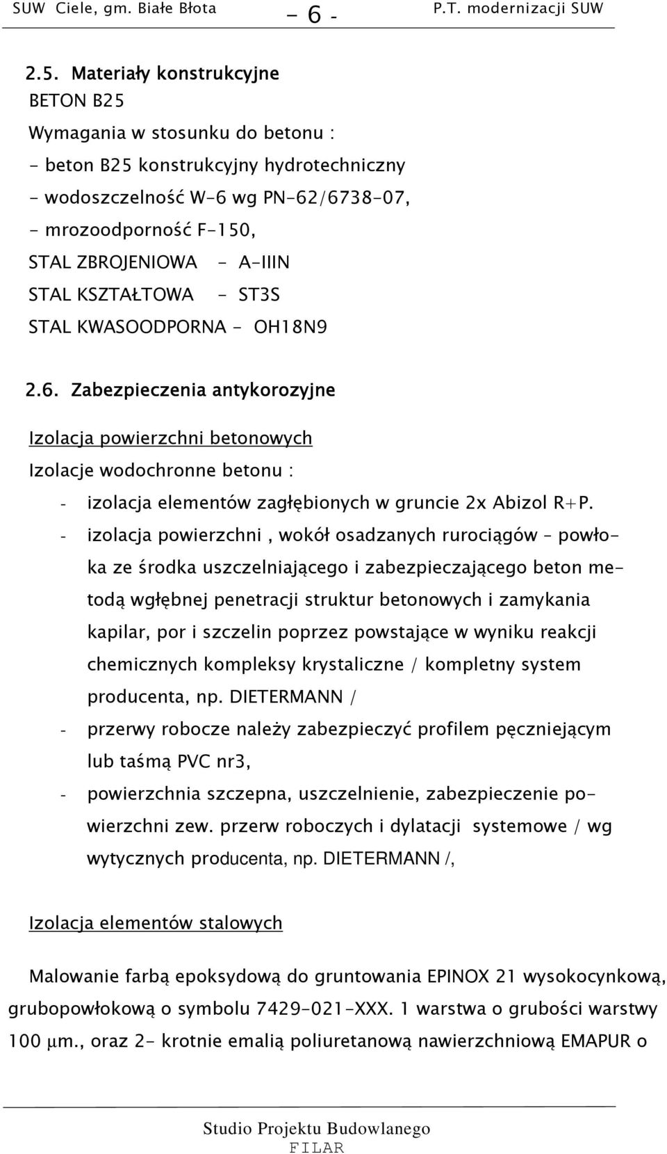 STAL KSZTAŁTOWA - ST3S STAL KWASOODPORNA - OH18N9 2.6.