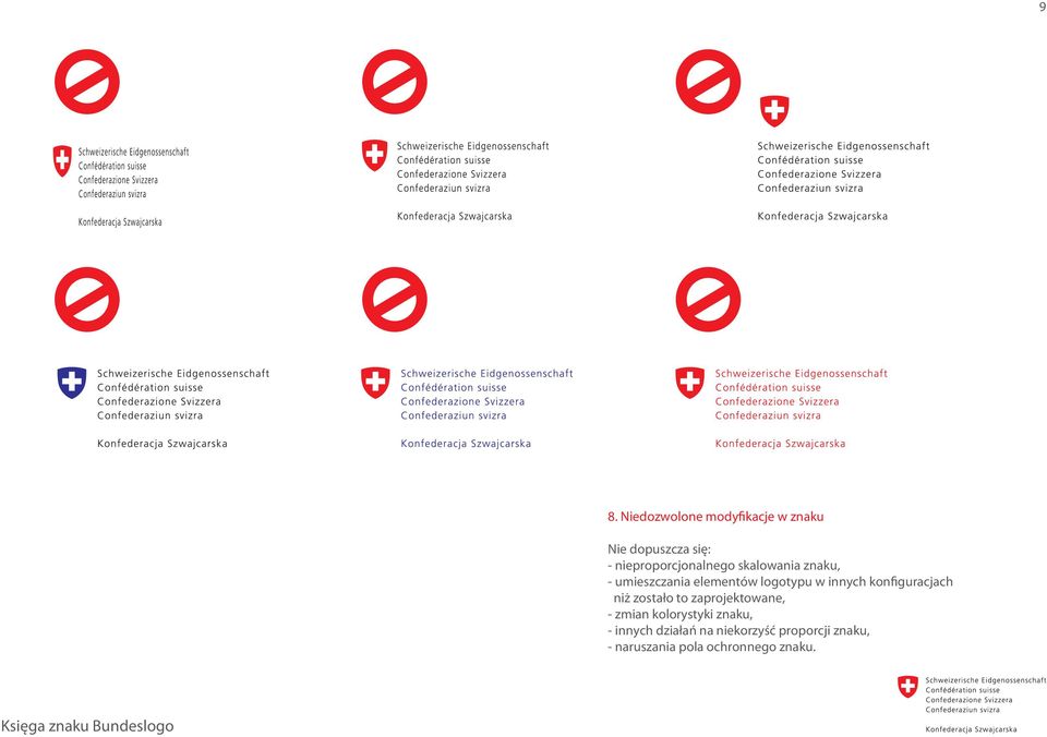 innych konfiguracjach niż zostało to zaprojektowane, - zmian kolorystyki
