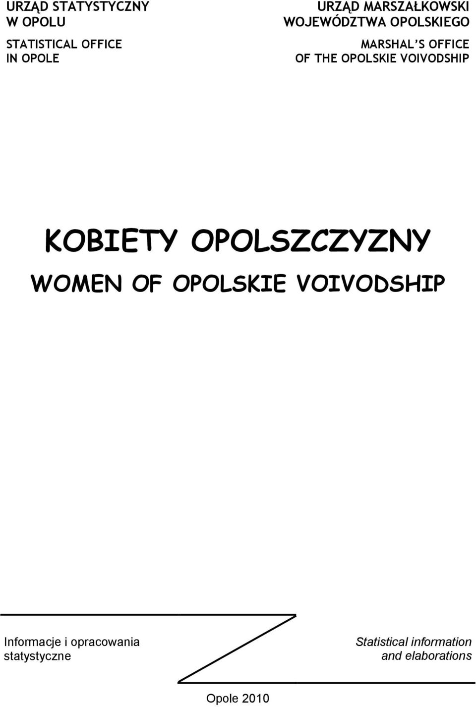 VOIVODSHIP KOBIETY OPOLSZCZYZNY WOMEN OF OPOLSKIE VOIVODSHIP