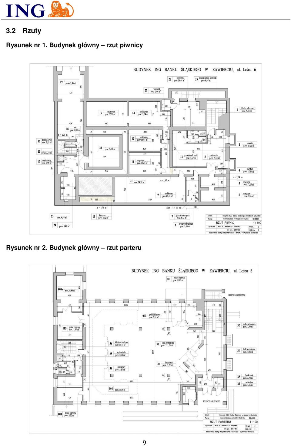 piwnicy Rysunek nr 2.