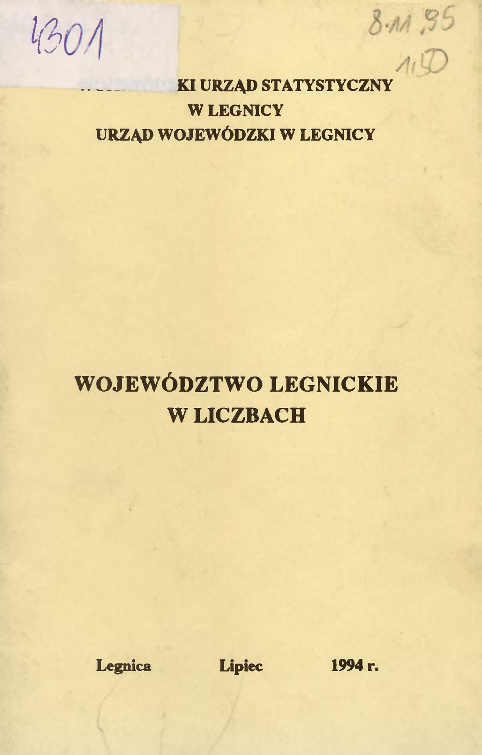 LEGNICY WOJEWÓDZTWO