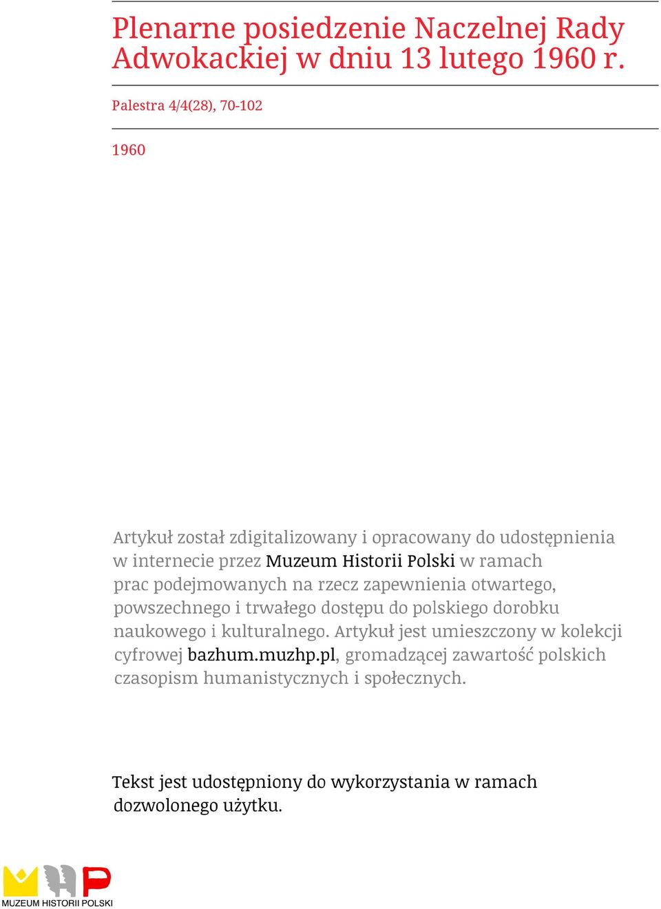 Adwokackiej w dniu 13