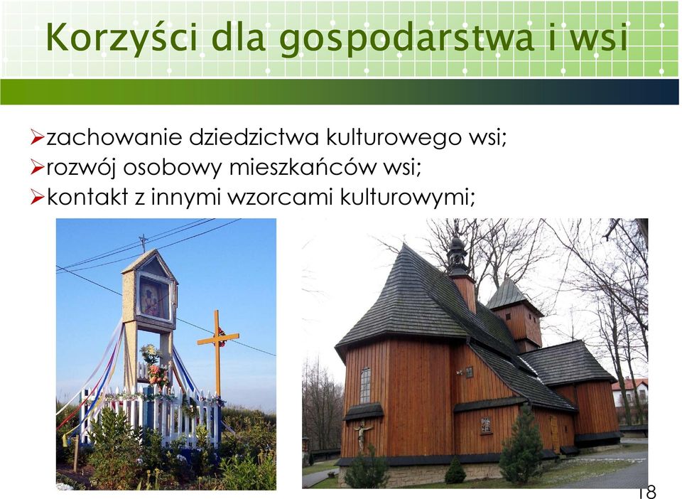 wsi; rozwój osobowy mieszkańców wsi;