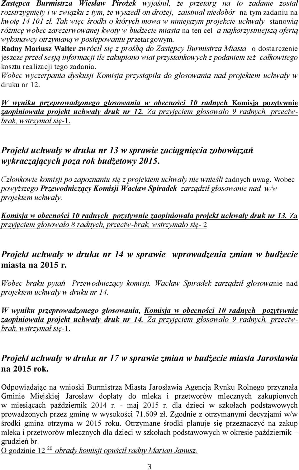 przetargowym.