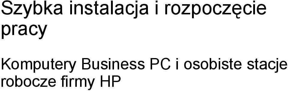 Komputery Business PC i