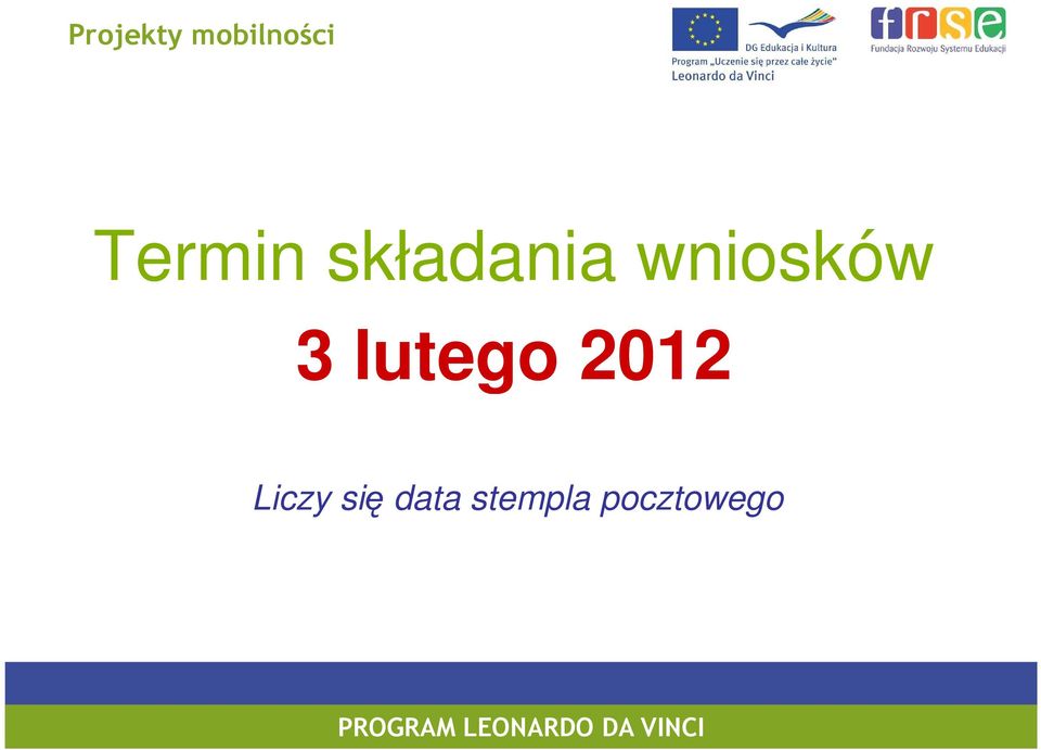 2012 Liczy się