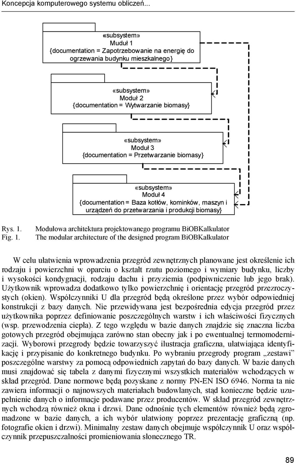 {documentation = Baza kotłów, kominków, maszyn i urządzeń do przetwarzania i produkcji biomasy} Rys. 1.