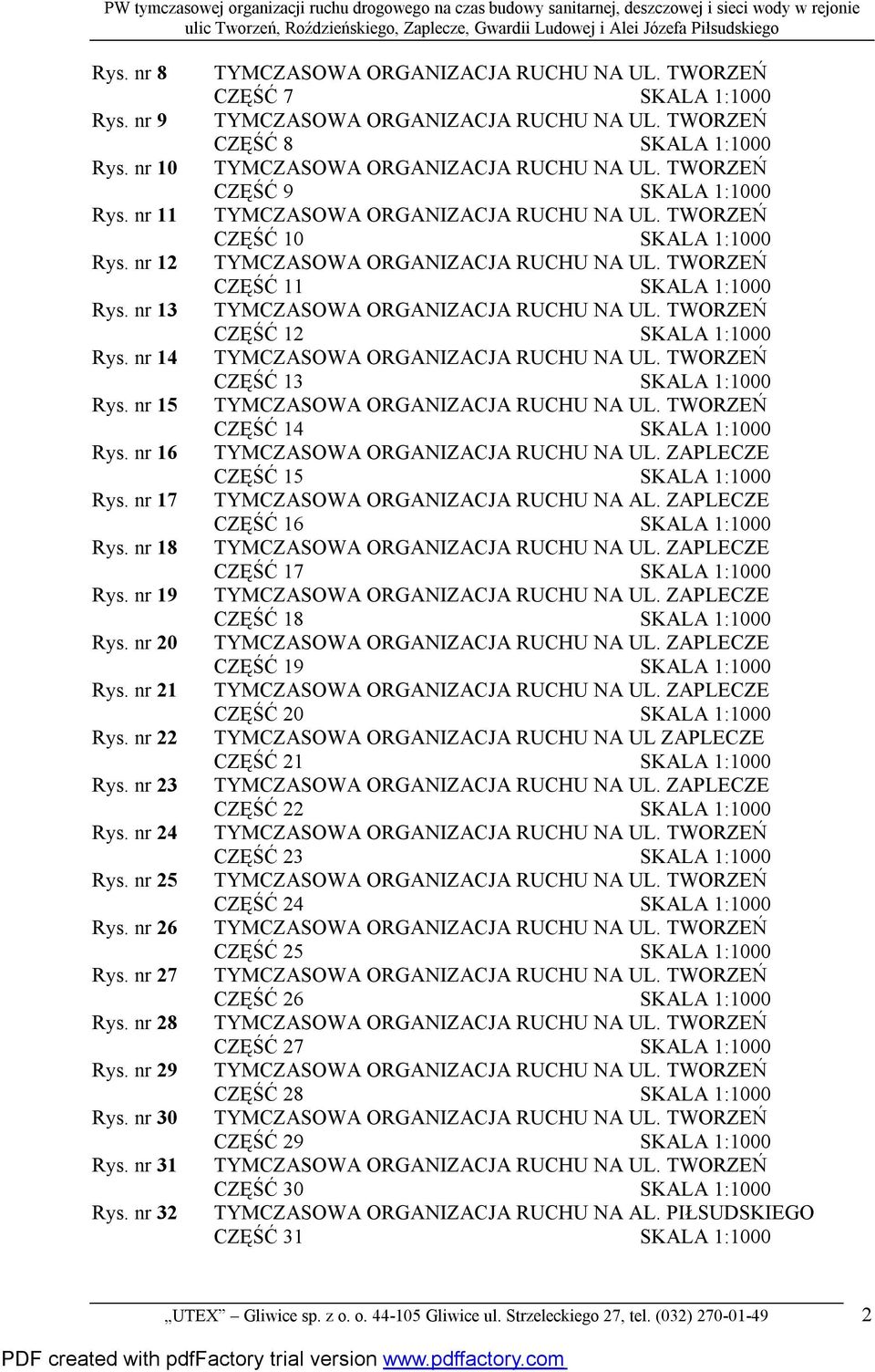 ZAPLECZE CZĘŚĆ 15 NA AL. ZAPLECZE CZĘŚĆ 16 NA UL. ZAPLECZE CZĘŚĆ 17 NA UL. ZAPLECZE CZĘŚĆ 18 NA UL. ZAPLECZE CZĘŚĆ 19 NA UL. ZAPLECZE CZĘŚĆ 20 NA UL ZAPLECZE CZĘŚĆ 21 NA UL.