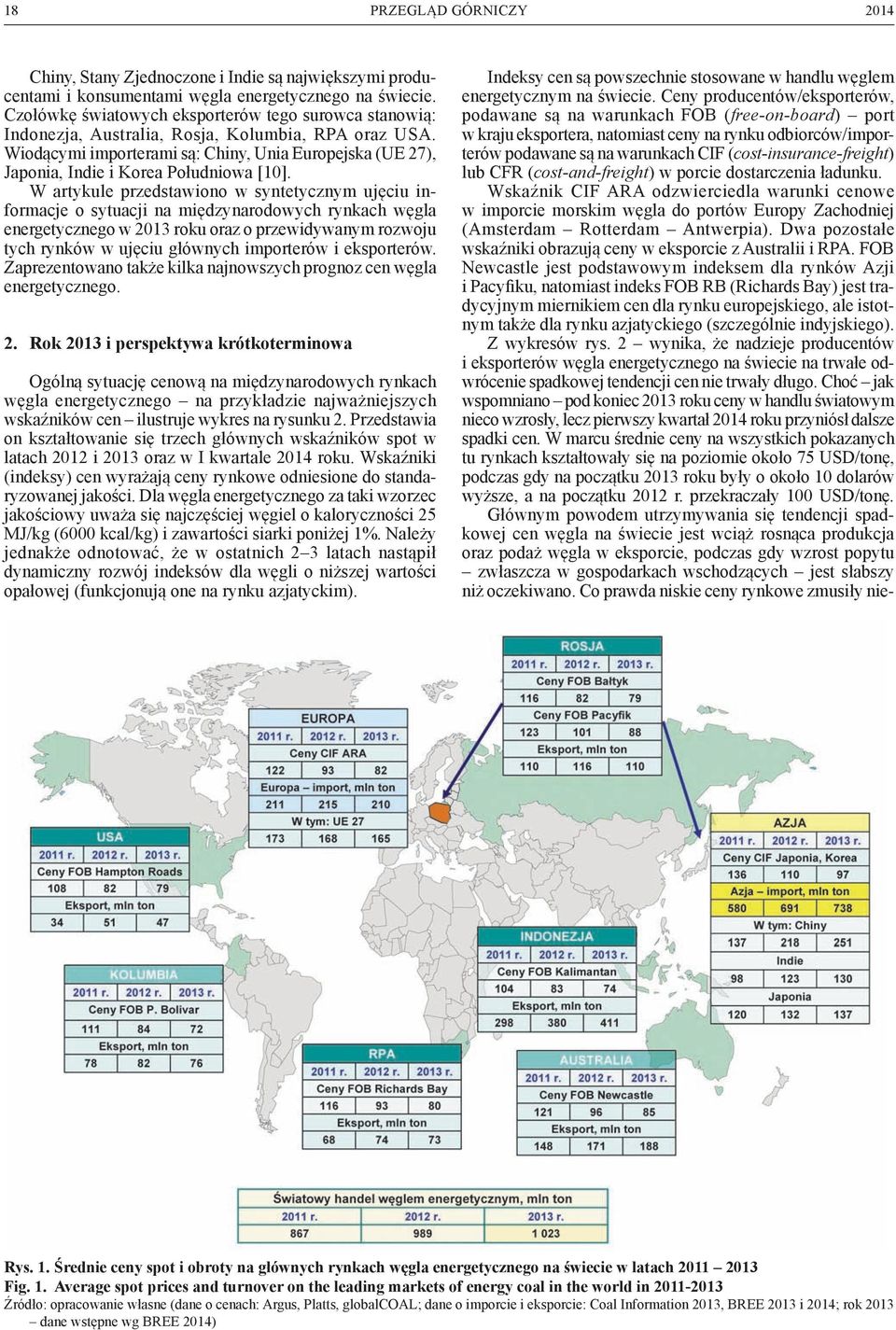 Wiodącymi importerami są: Chiny, Unia Europejska (UE 27), Japonia, Indie i Korea Południowa [10].