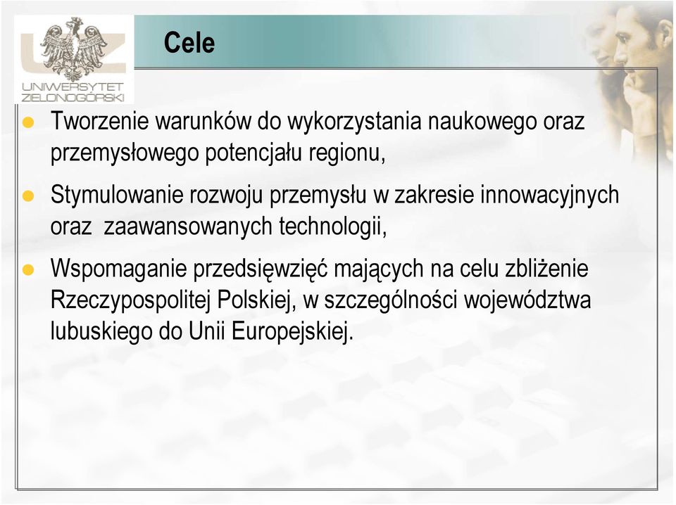 oraz zaawansowanych technologii, Wspomaganie przedsięwzięć mających na celu