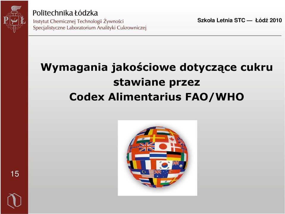 stawiane przez Codex