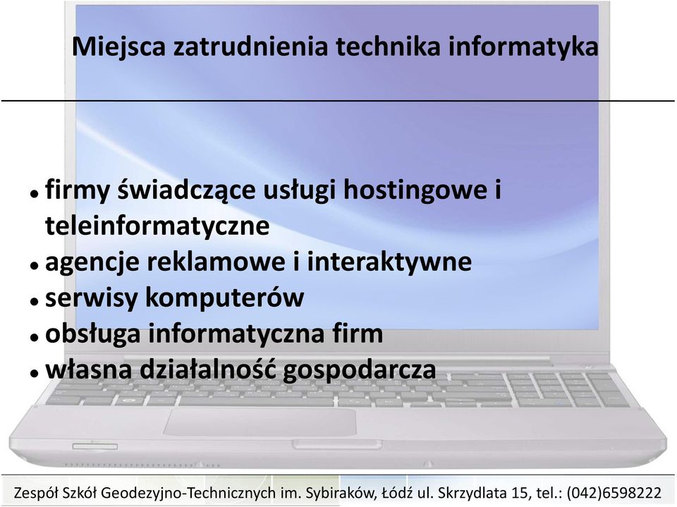 agencje reklamowe i interaktywne serwisy komputerów