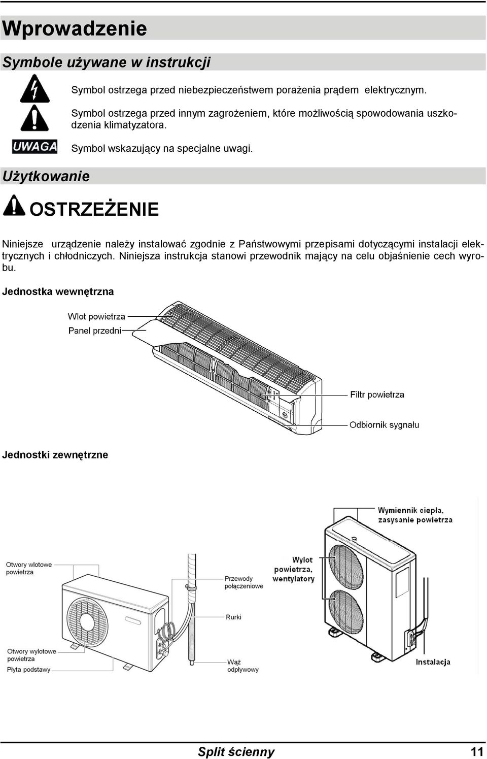 Symbol wskazujący na specjalne uwagi.