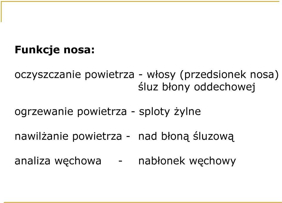 ogrzewanie powietrza - sploty Ŝylne nawilŝanie