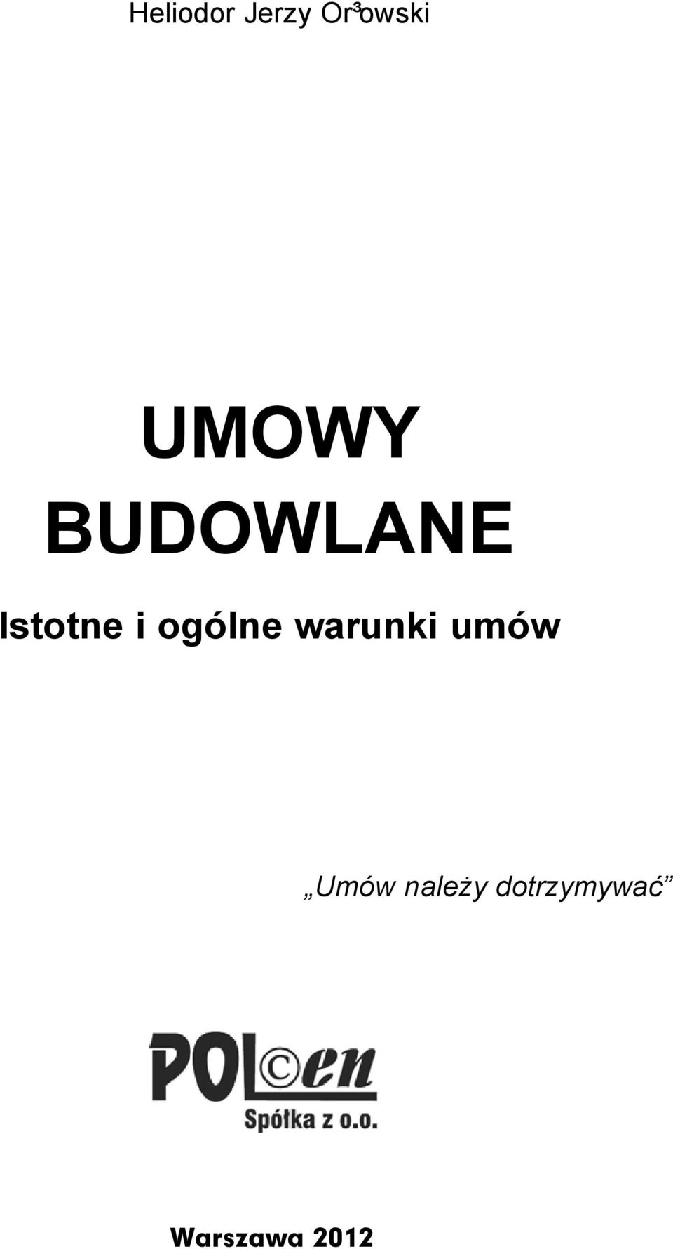 i ogólne warunki umów