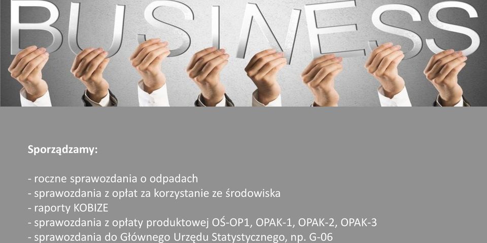 KOBIZE - sprawozdania z opłaty produktowej OŚ-OP1, OPAK-1,