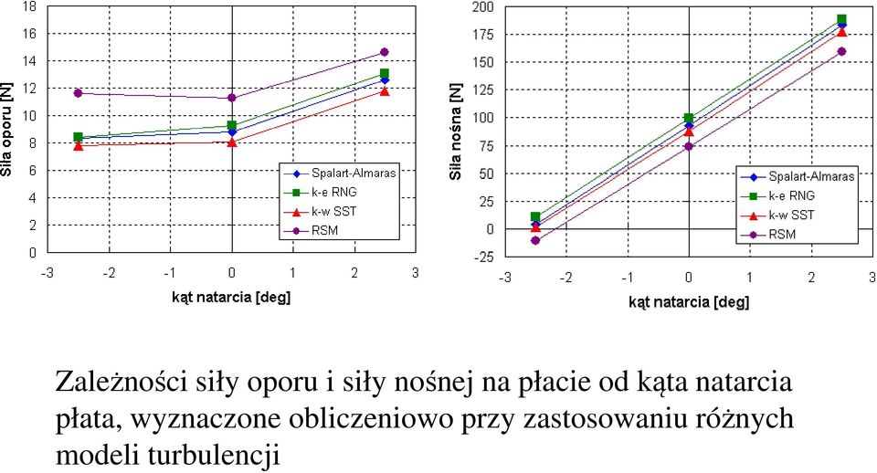 płata, wyznaczone obliczeniowo