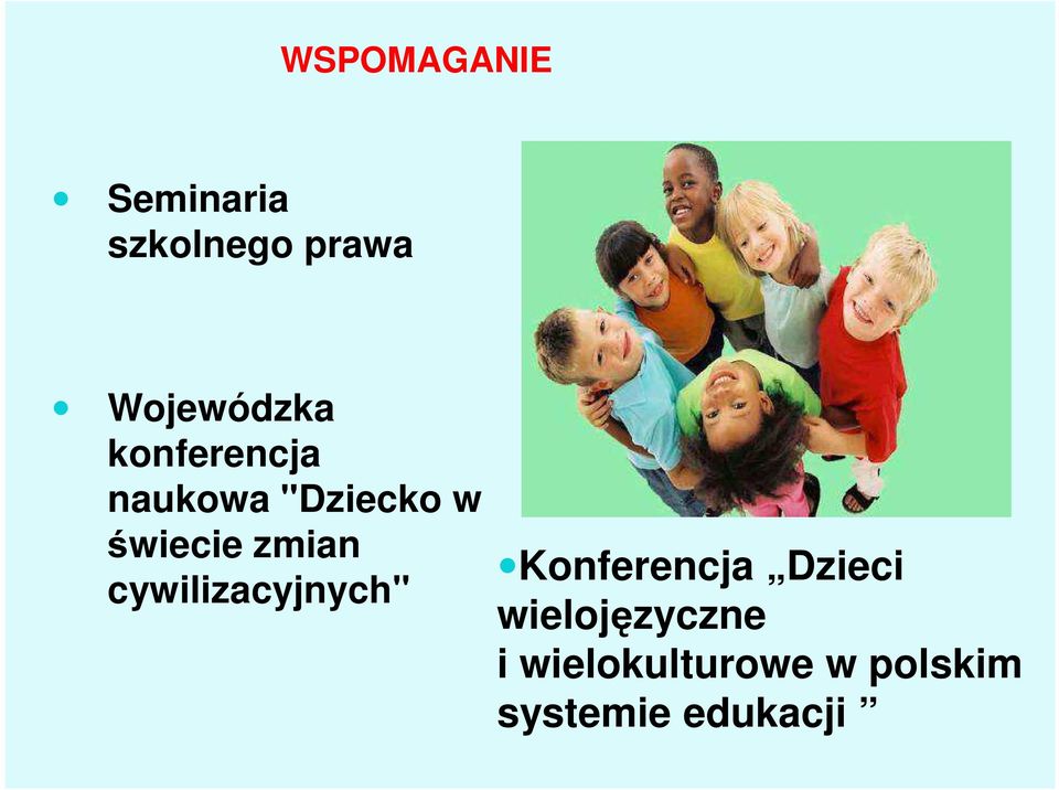 świecie zmian cywilizacyjnych" Konferencja