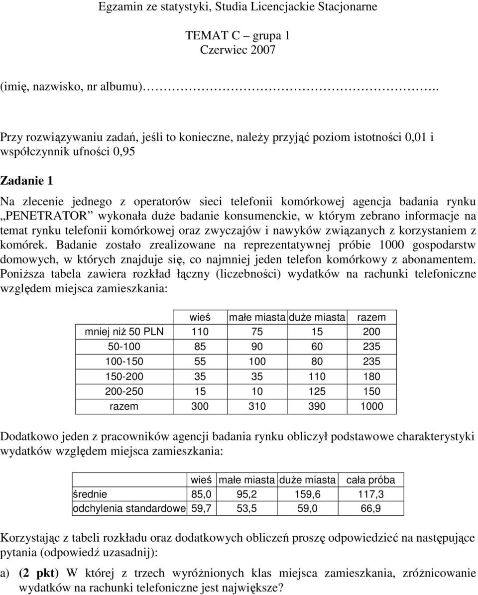 rynku PENETRATOR wykonała duŝe badanie konsumenckie, w którym zebrano informacje na temat rynku telefonii komórkowej oraz zwyczajów i nawyków związanych z korzystaniem z komórek.