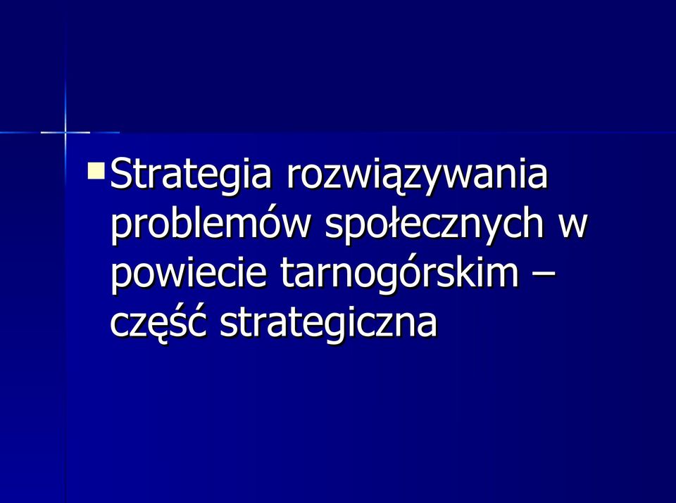 problemów społecznych