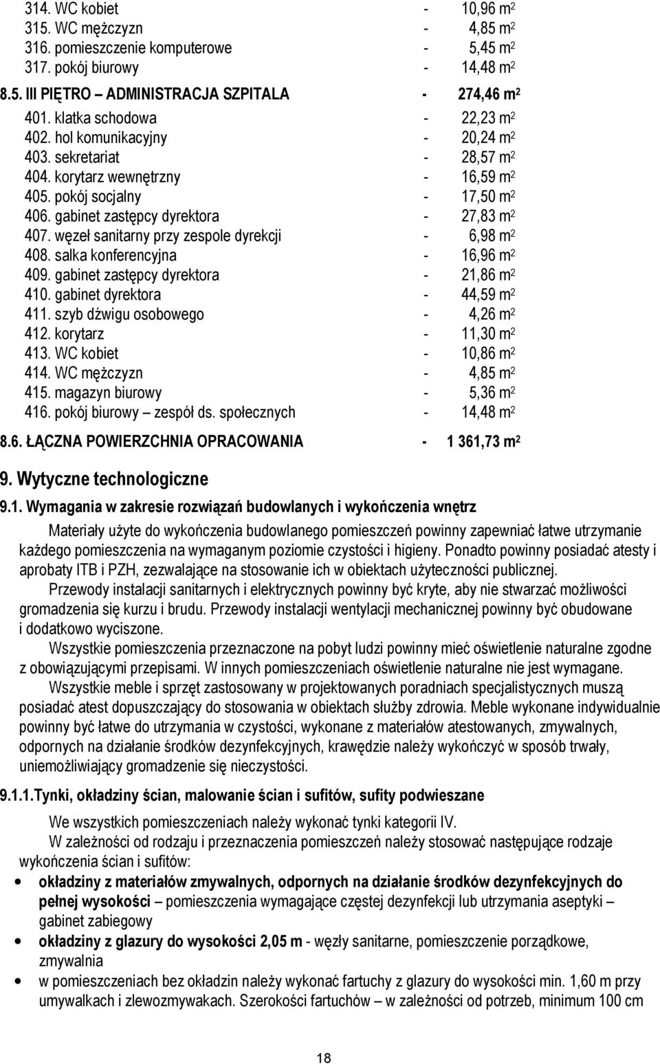 6 ᐧ哧 ᐧ哧 -, ᑇ吷 8.6. ŁĄCZNA POWIERZCHNIA OPRACOWANIA - 1 