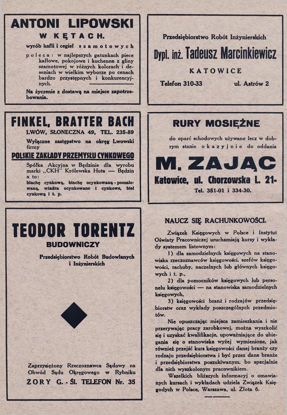 przystępnych i konkurencyjnych. -------------------------- Na życzenie z dostaw ą na m iejsce zapotrzebow ania. P rz e d się b io rstw o R o b ó t In ż y n ie rsk ic h Dypi. inż.