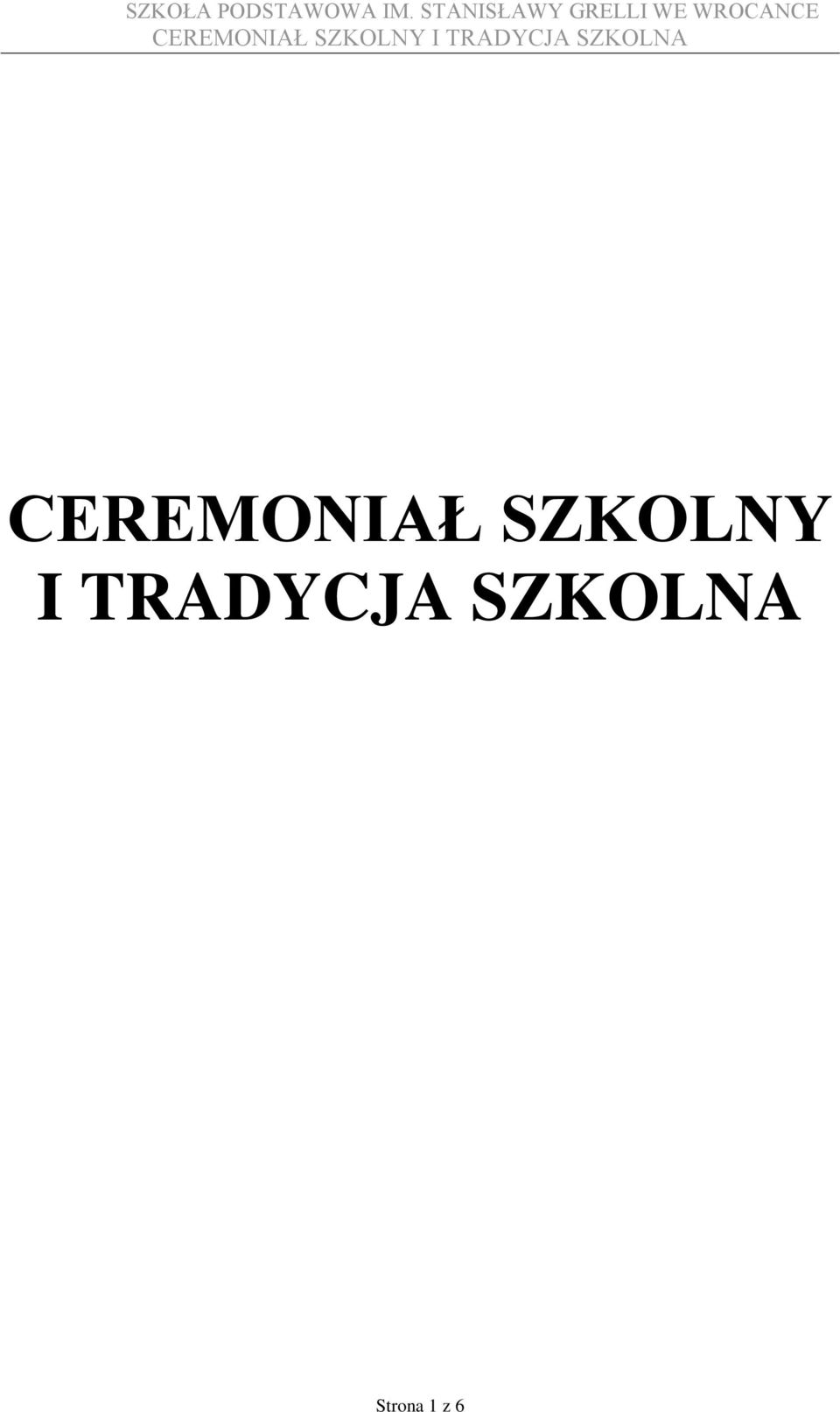 TRADYCJA