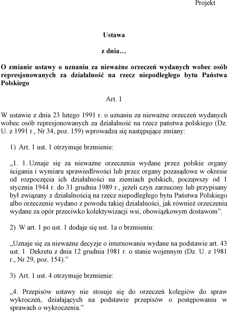 159) wprowadza się następujące zmiany: 1)