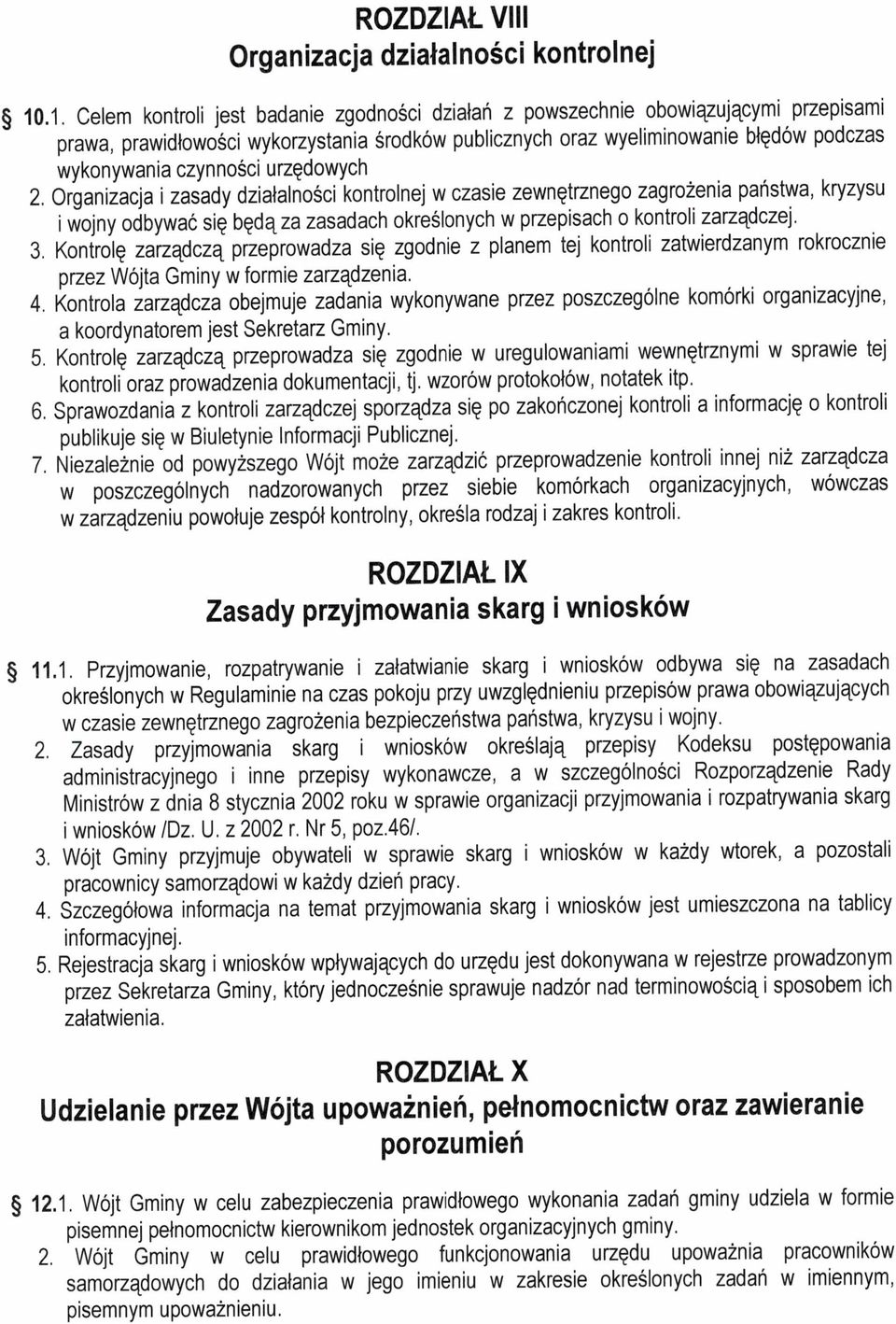 czynności urzędowych 2.