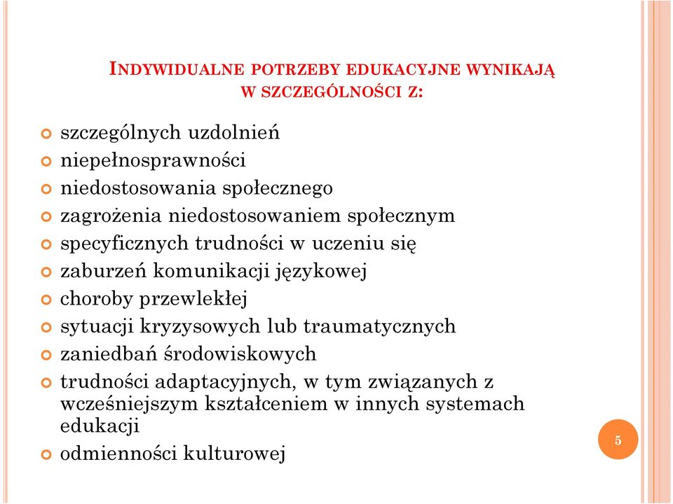 zaburzeń komunikacji językowej choroby przewlekłej sytuacji kryzysowych lub traumatycznych zaniedbań