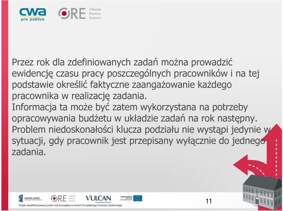 Informacja ta może być zatem wykorzystana na potrzeby opracowywania budżetu w układzie zadań na rok następny.