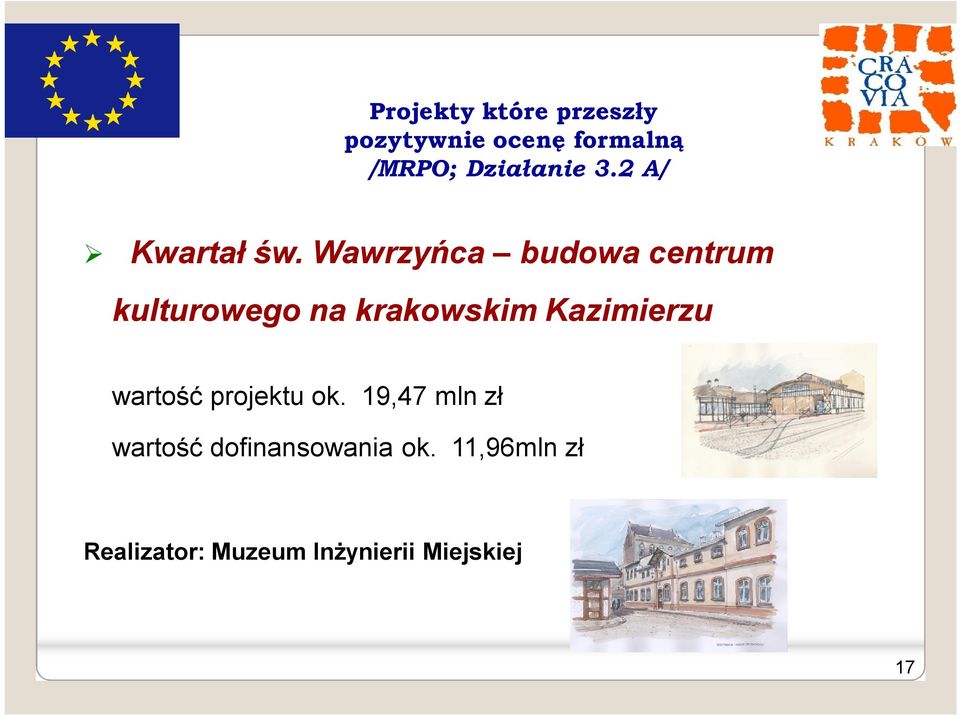 Wawrzyńca budowa centrum kulturowego na krakowskim Kazimierzu