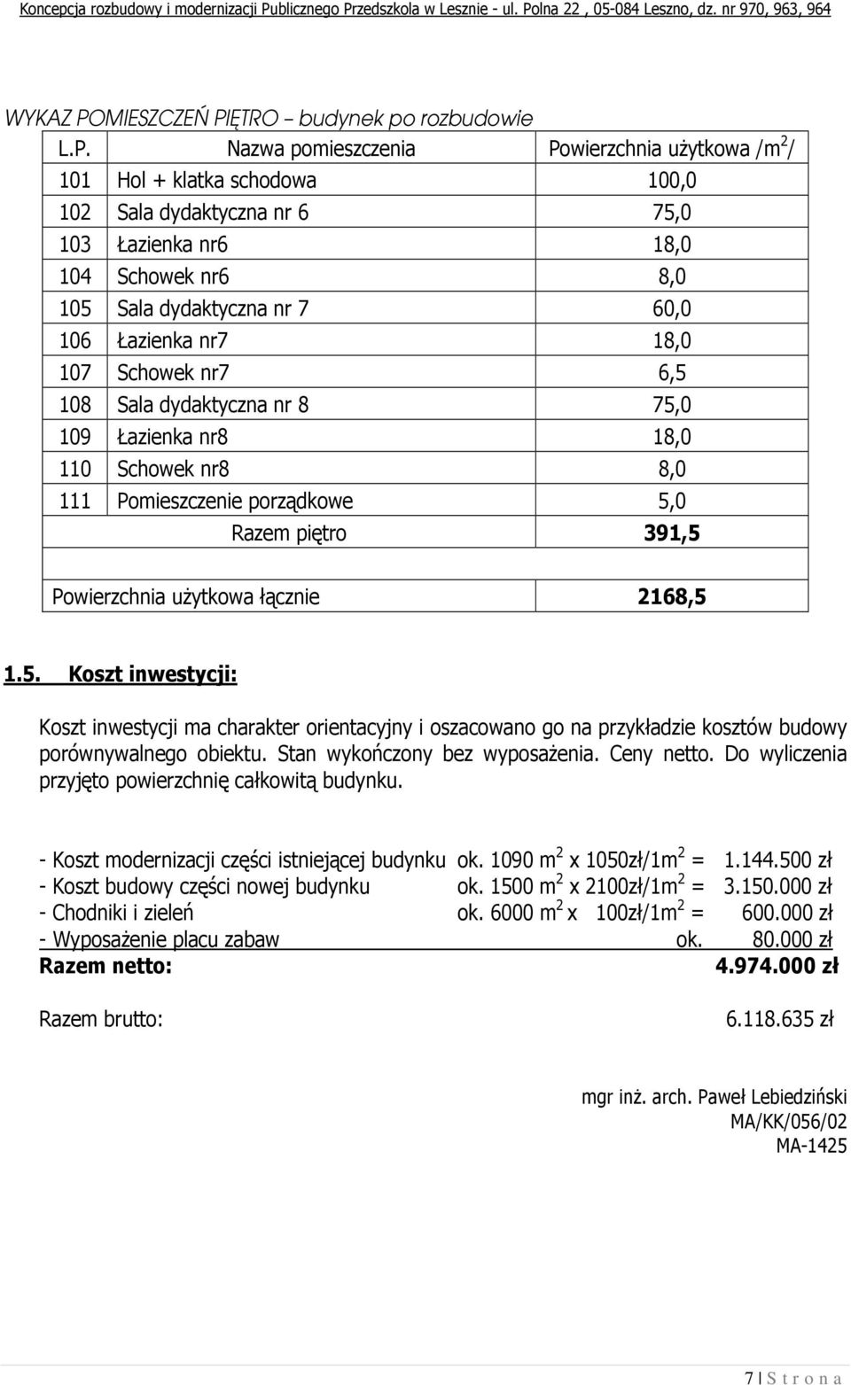 ĘTRO budynek po rozbudowie L.P.