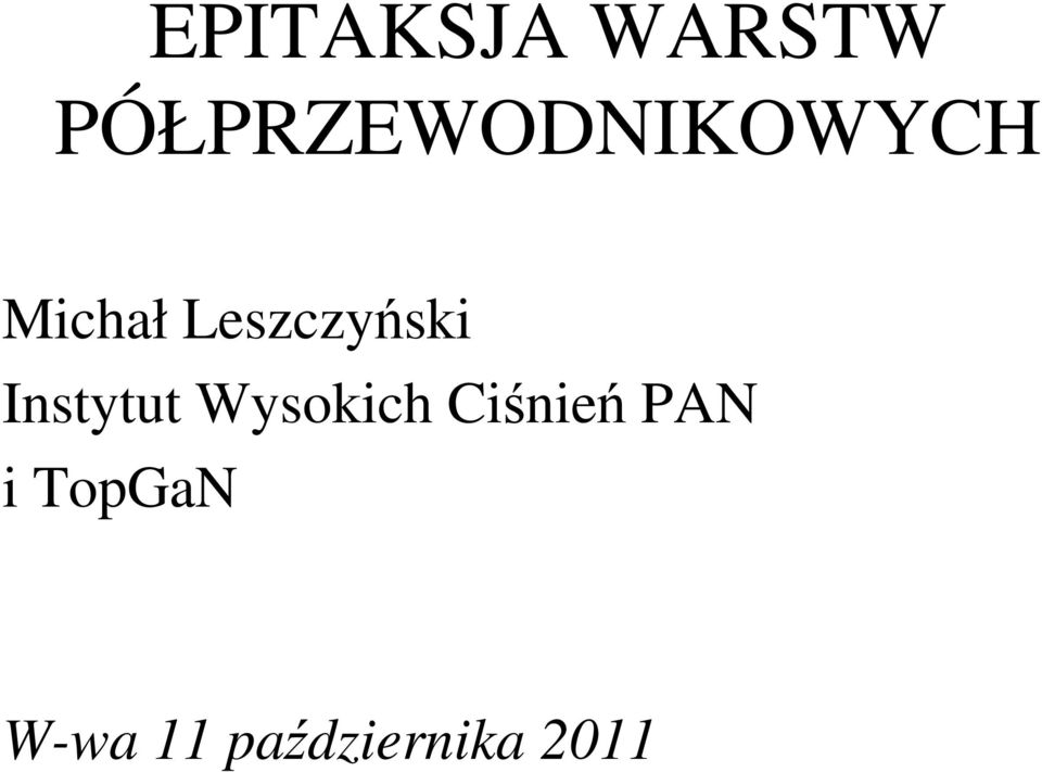 Leszczyński Instytut Wysokich