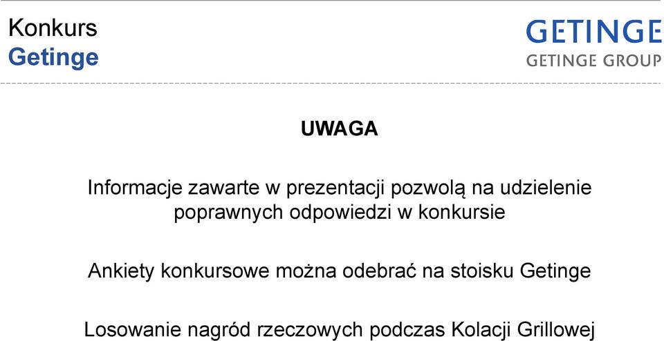 odpowiedzi w konkursie Ankiety konkursowe można