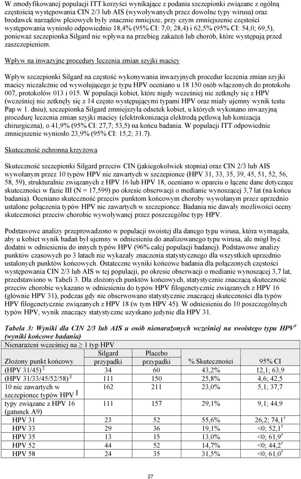 przebieg zakażeń lub chorób, które występują przed zaszczepieniem.